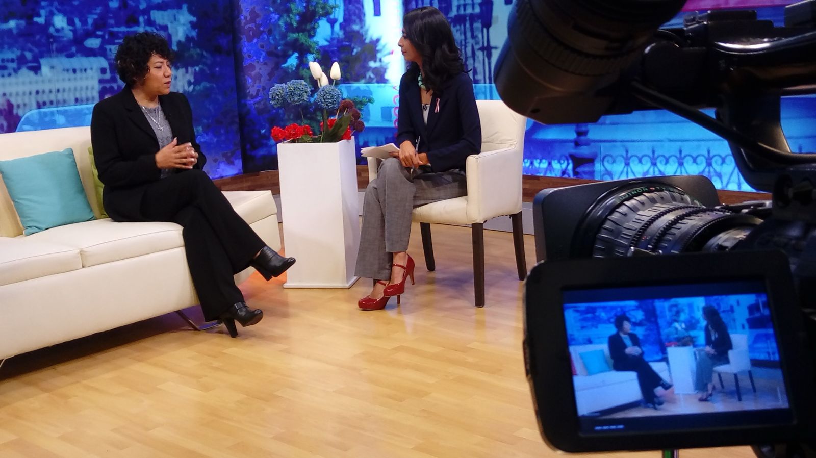 Entrevista en medios